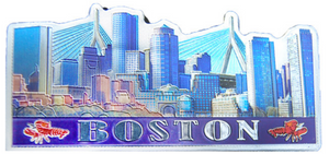 Boston Metallic Skyline Magnet