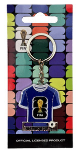 FIFA WORLD CUP 2026 SLIDING KEYRING NAVY BLUE T-SHIRT