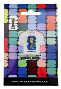 FIFA WORLD CUP 2026 SLIDING MAGNET WHITE SHIRT
