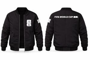 FIFA WORLD CUP 2026 POLYESTER JACKET BLACK