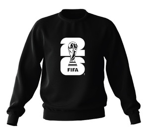FIFA WORLD CUP 2026 EMBROIDERED SWEATSHIRT BLACK