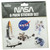 NASA 6-Pack Photo Sticker Set