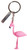 Pink Toy Florida Flamingo Keyring with Tag Pink Toy Florida Flamingo Keyring with Tag