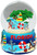 Florida 65mm Waterball Blue with Beach Icons and Pink Florida Word