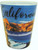 California Shotglass with Skyline Ocean and Palm Design