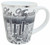 Los Angeles B&W with Silver Trumpet Mug