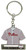 Phillies White Shirt Sliding Keychain