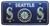 Seattle Mariners License Plate Magnet