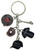 Washington Nationals 5-Dangle Keychain