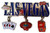 LAS VEGAS DANGLE MAGNET BLUE LV with Aces, Casino Table LAS VEGAS DANGLE MAGNET BLUE LV with Aces, Casino Table