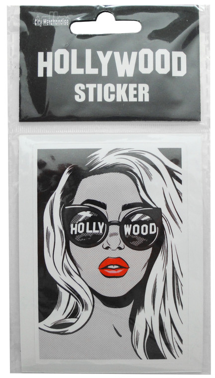 Hollywood Girl Sticker