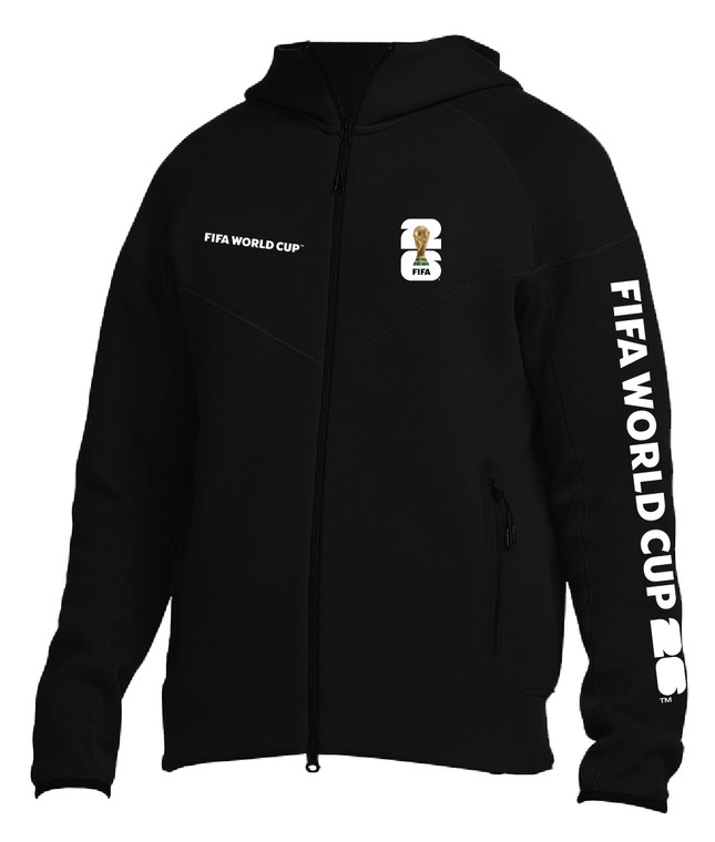 FIFA WORLD CUP 2026 TECH JACKET BLACK UNISEX
