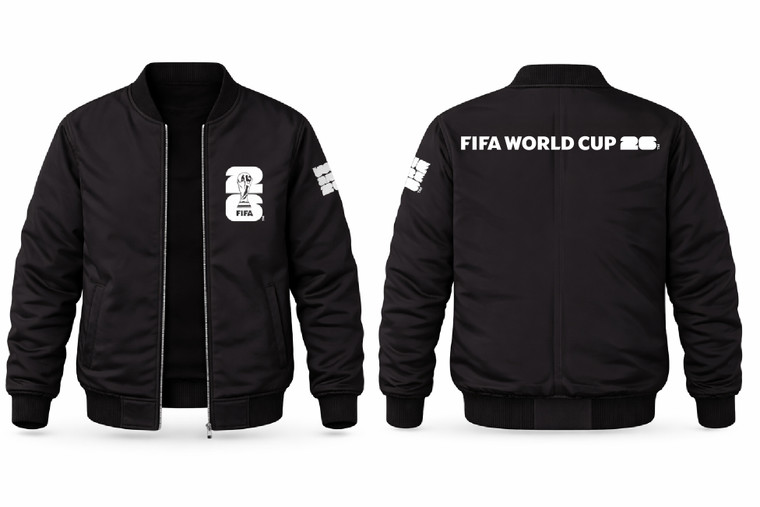 FIFA WORLD CUP 2026 POLYESTER JACKET BLACK