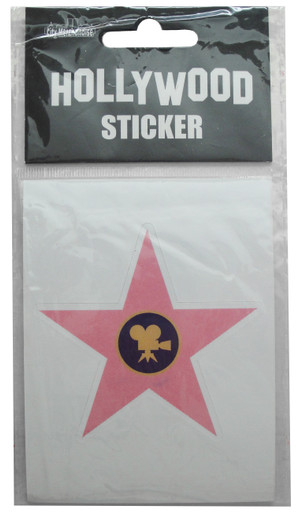 Hollywood Star Sticker