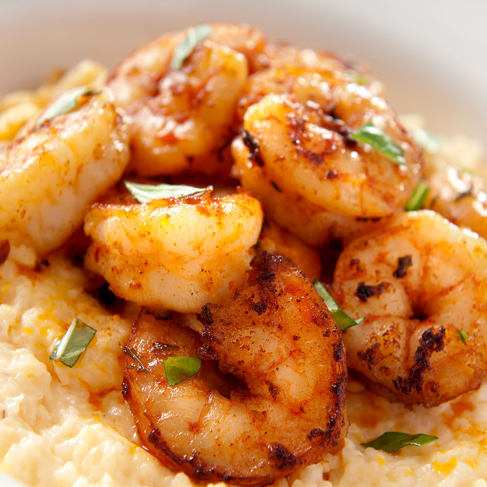 Extra small shrimp and grits.