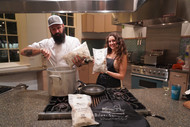 Biloxi Shrimp Co. Donates Aprons and Shrimp to Mary C. O'Keefe Cultural Arts Center Kid’s Kitchen