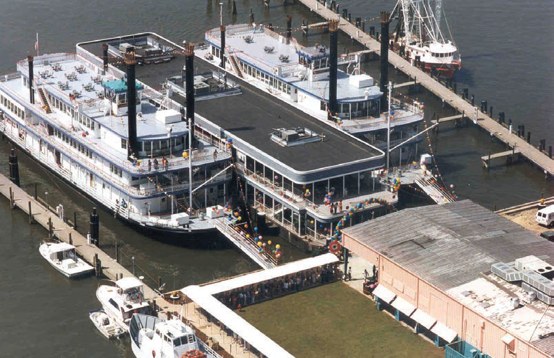 Biloxi's Boats Aren't Just for Shrimping, They've Also Been Riverboat