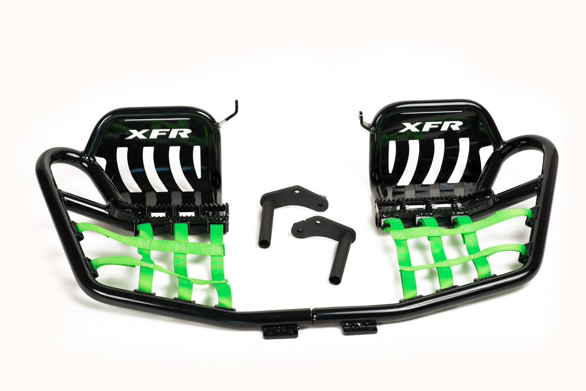 Apex 50 70 90 ( All Years) Pro Peg II Nerf Bars w/ Heel Guards | XFR