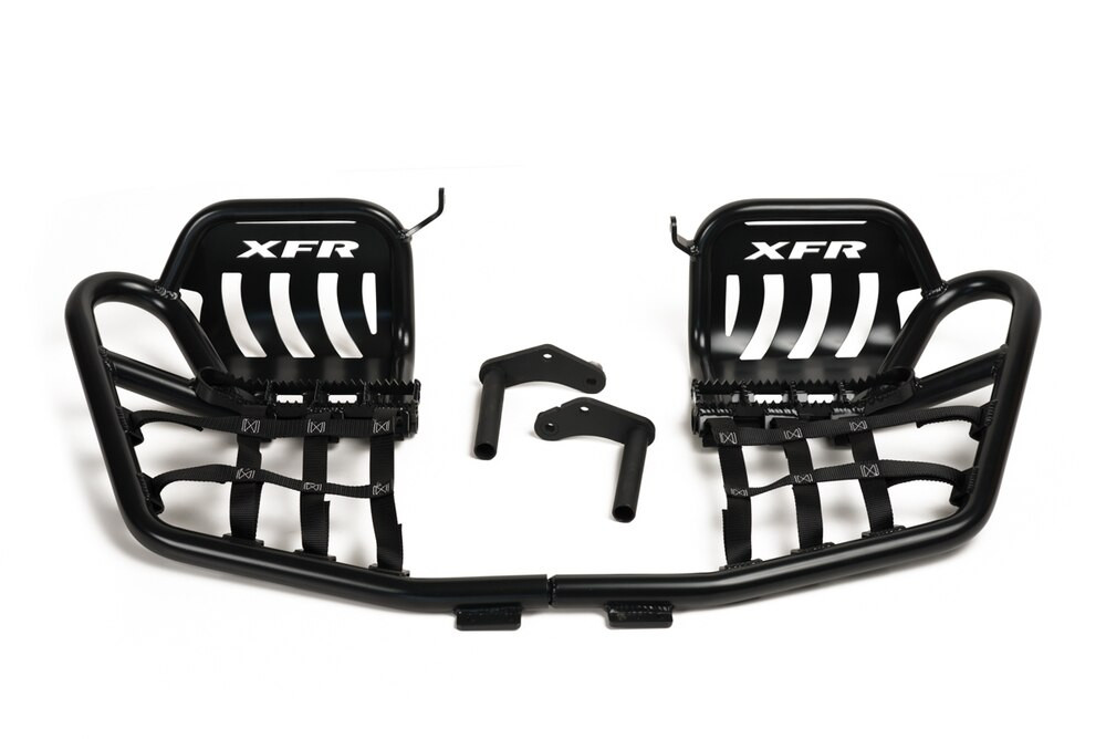 Yamaha YFZ450R 2009-2021 Pro Peg II Nerf Bars w/ Heel Guards | XFR