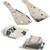 Complete Kit includes: Frame Chassis Skid Plate and Swing Arm Skid Plate (Top and bottom view)
