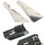 Complete Kit includes: Full Chassis Skid Plate and Swing Arm Skid Plate (top and bottom view)