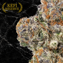 BLUE SUNSET SHERBET Premium THCa Flower | 26.400% | Kefi Kanna Reserve