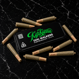 Kefi Kanna Dog Walker Mini THCa Prerolls 10-Pack featuring ten premium whole-flower mini prerolls crafted from indoor-grown THCa flower for smooth draws, rich flavor, and authentic strain-specific effects.