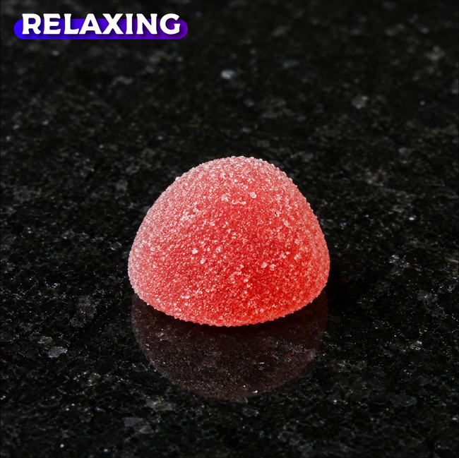 SETTLE Relaxing THC and Full Spectrum CBD gummies by Kefi Kanna
