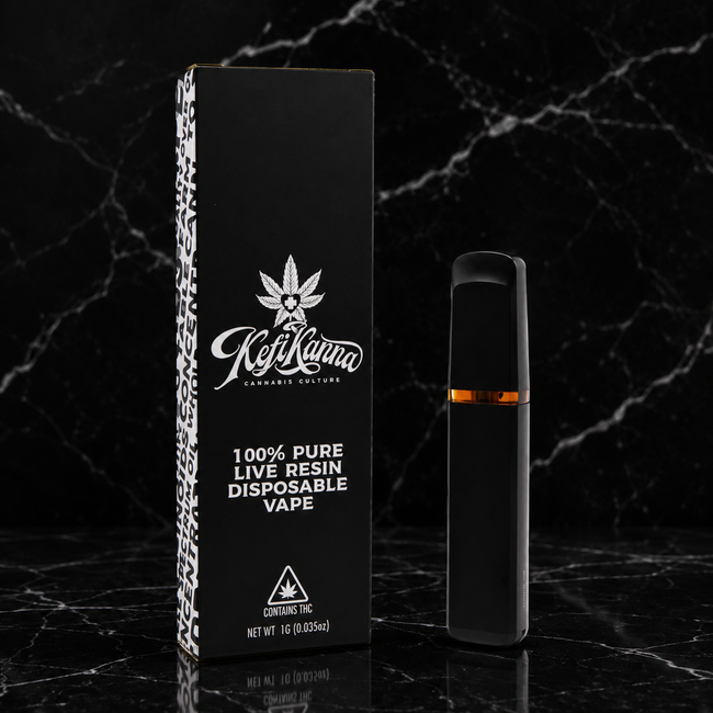 Live Resin THCa Disposable Vape | 1g | Kefi Kanna