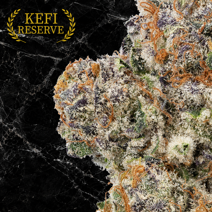 BLUE SUNSET SHERBET Premium THCa Flower | 26.400% | Kefi Kanna Reserve
