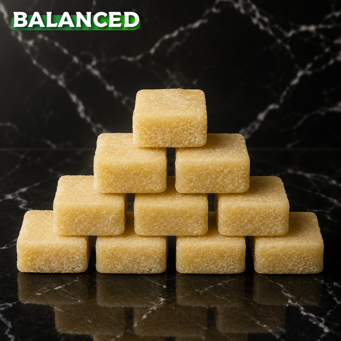 LIFT High-Potency Live Resin Hybrid Gummies by Kefi Kanna featuring approximately 52 mg of Delta-9 THC and naturally occurring cannabinoids per gummy, crafted with strain-specific White Strawnana live resin for a premium full-spectrum cannabis experience.