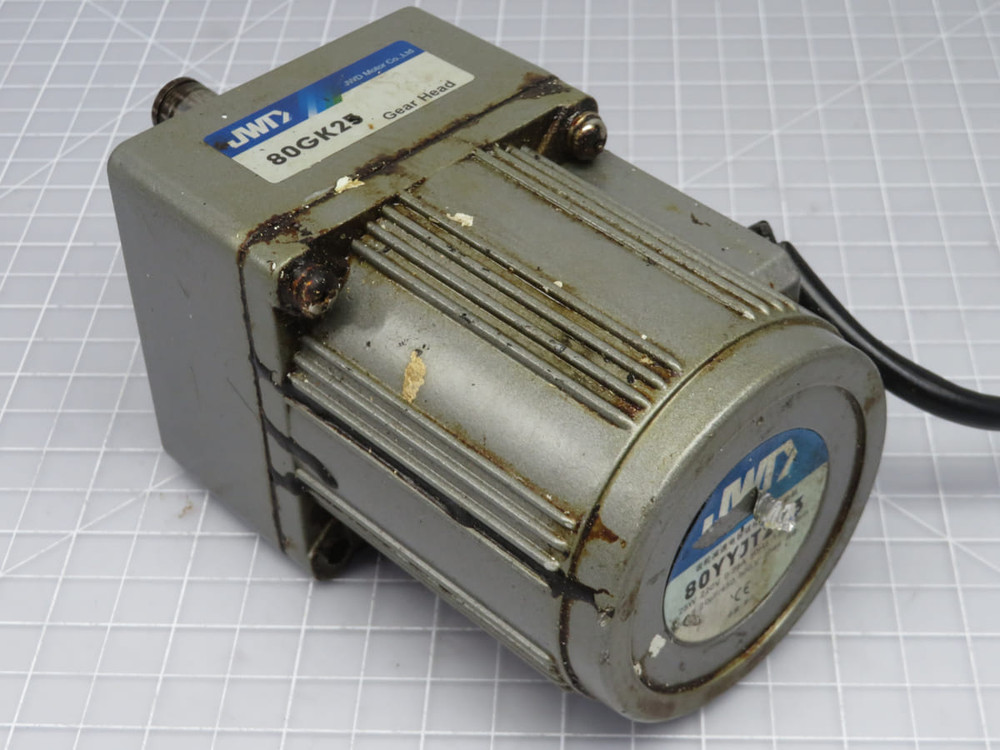 JWD    Gear Motor w 80GK25 Gear Head  For Sale