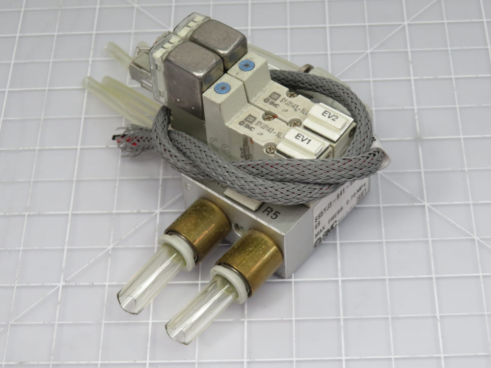 SMC  SS5YJ3-S41-02-I069 SYJ3143-5LOU Solenoid Valve Assembly  For Sale