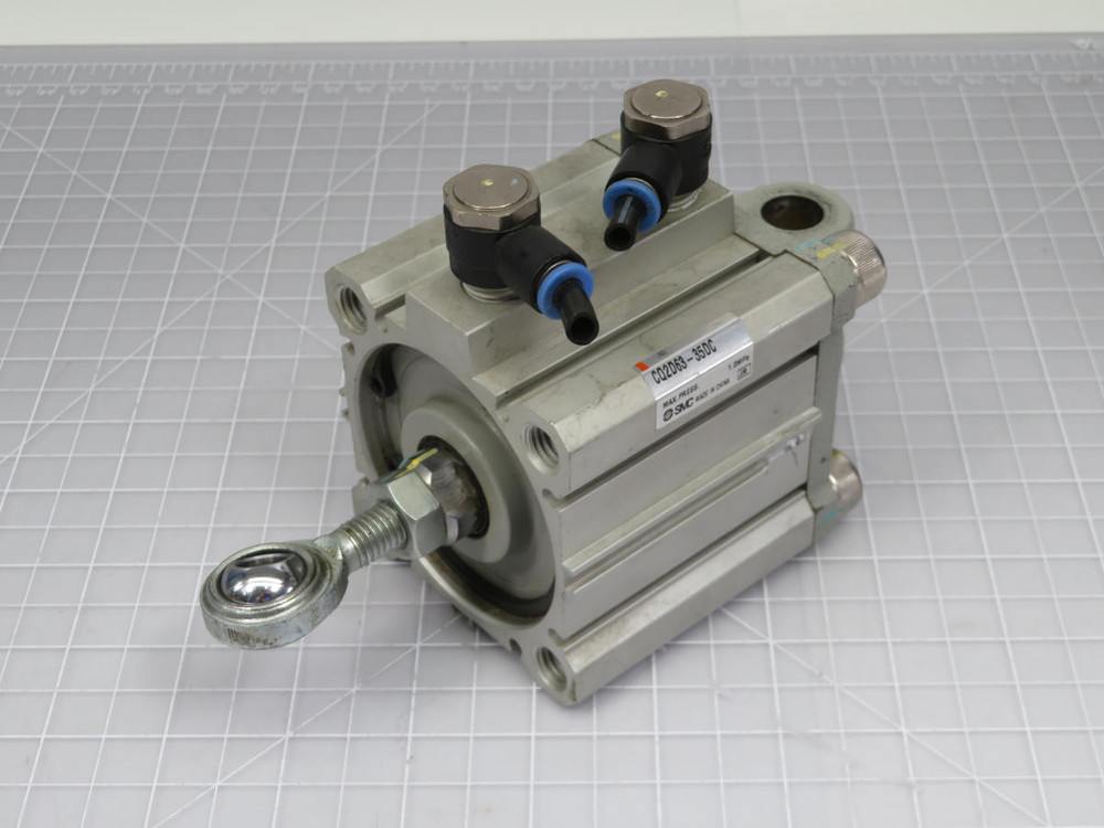 SMC CQ2D63-35DC COMPACT CYLINDER T200528