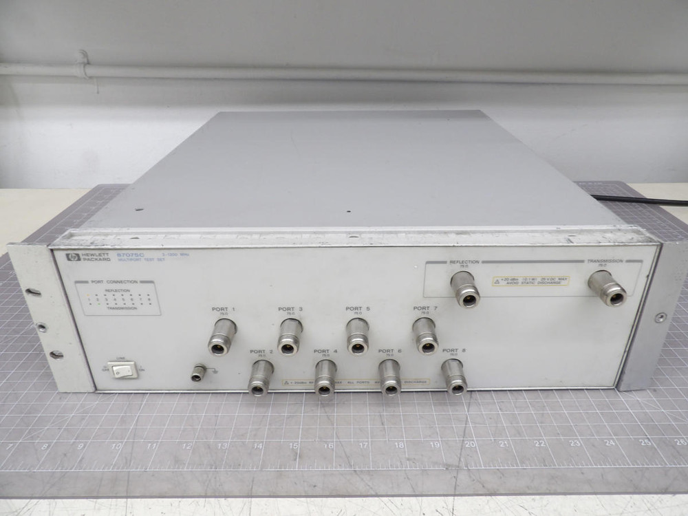 HP  87075C  Multiport Test Set Option H08, UK6  For Sale