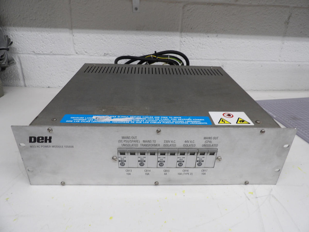 DEK  155938  M23  AC Power Module  For Sale