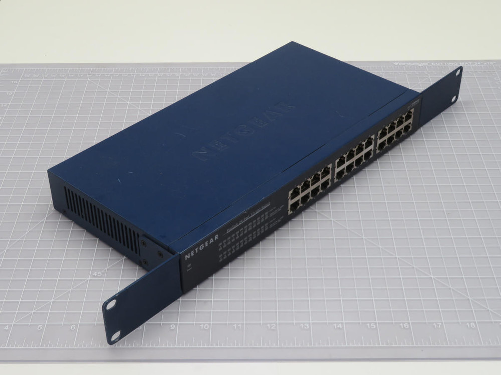 Netgear  JFS524  ProSafe 24 Port 10/100 Switch Fast Ethernet Unmanaged Switch  For Sale