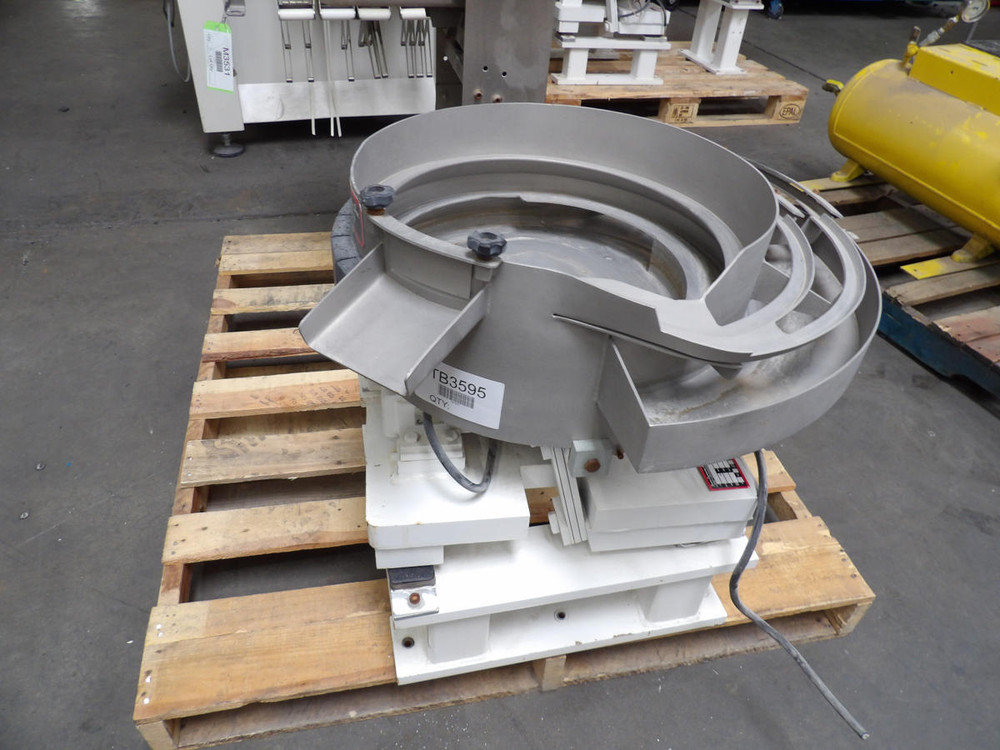 SERVICE ENGINEERING VIBRATORY BOWL PARTS FEEDER 18" SS M3532