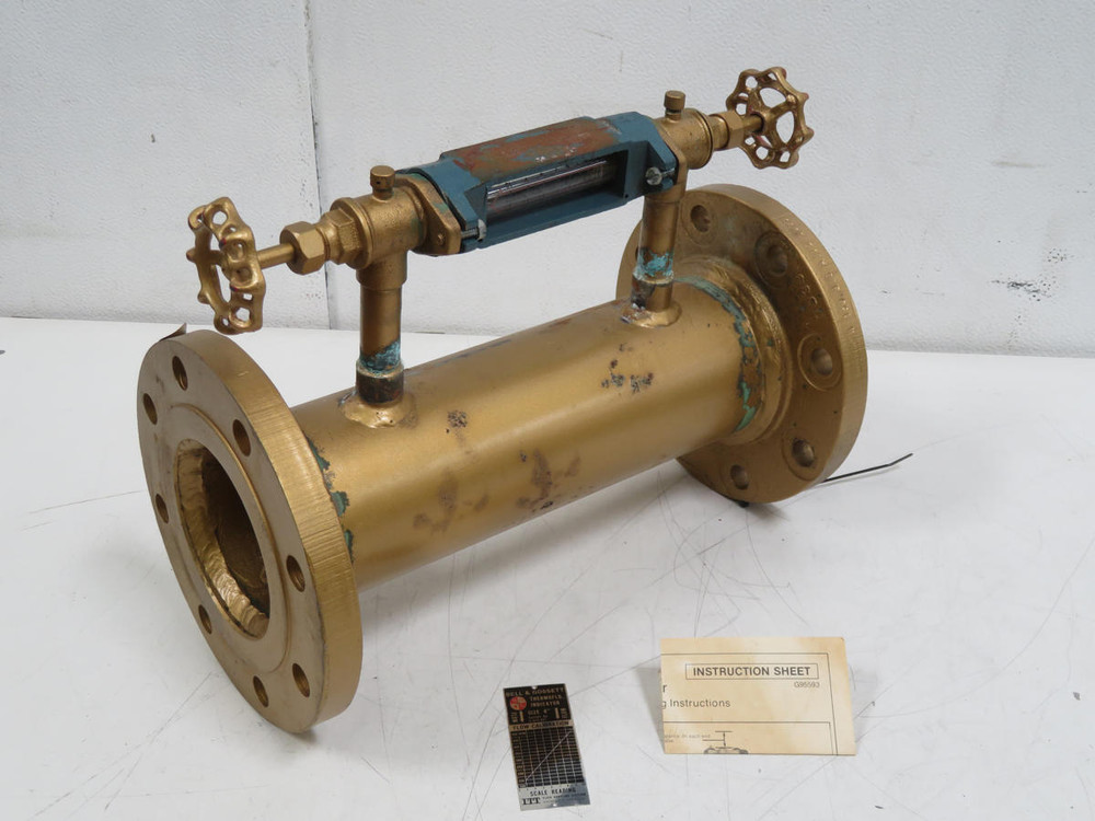 Bell & Gossett    Flow Calibration 4 Inch  For Sale