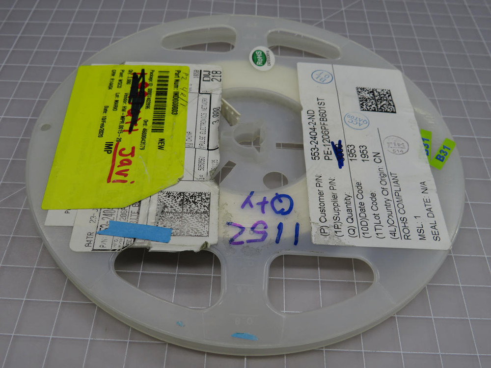 Lot of 1100 Pulse Electronics  553-2404-2-ND  FERRITE BEAD 600 OHM 1206 1LN  For Sale