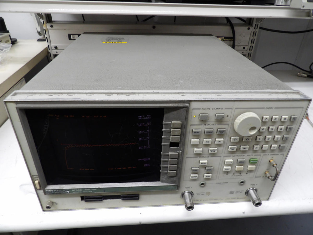 HP  8753D  Network Analyzer 3 KHz-3 GHz, option 075  For Sale