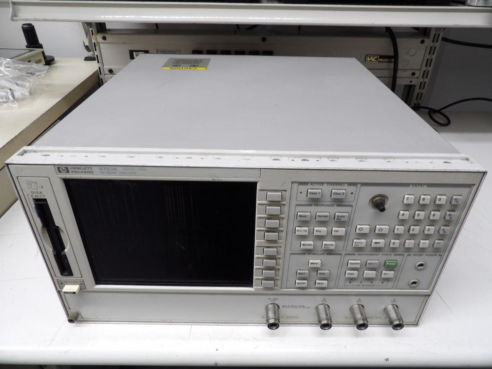 HP  8753E   Network Analyzer 300 KHz-3 GHz, option 011, 1BP  For Sale