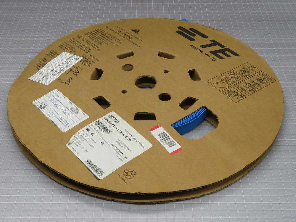 Lot of 35 FT Raychem  VERSAFIT-1/2-6-FSP  Heat Shrink Tubing  For Sale