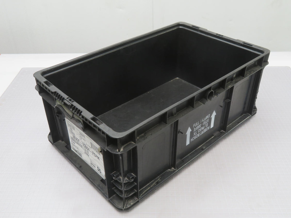 Lot of 20 Orbis   NS02415-9  Straight Wall Containers Bins Black  For Sale
