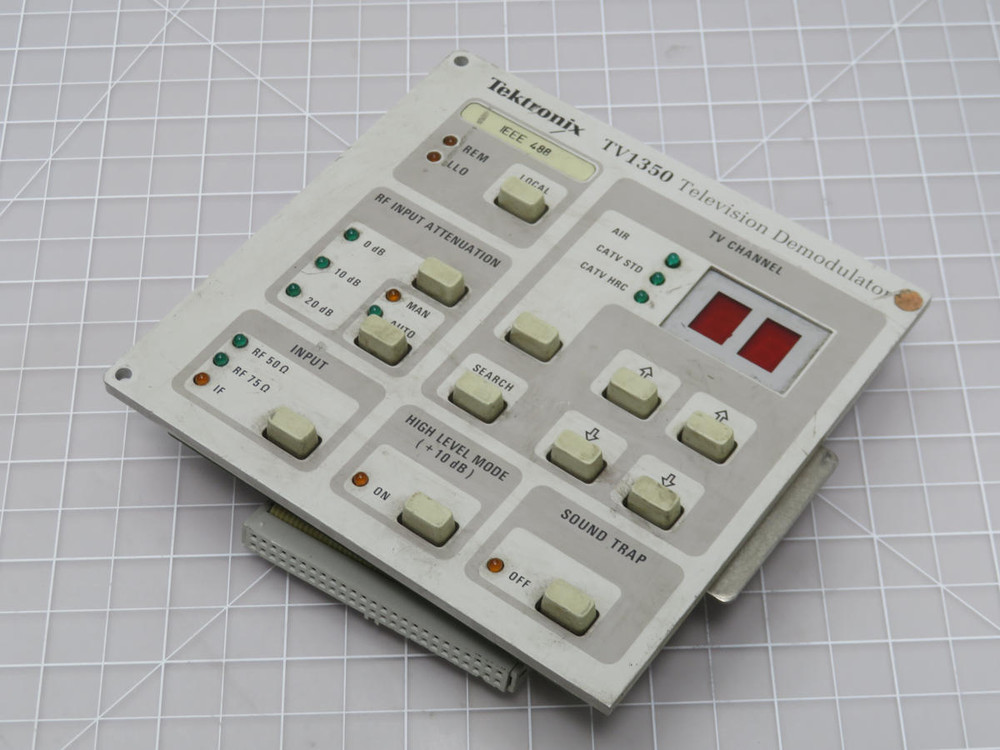Tektronix    Front Panel for TV1350   For Sale