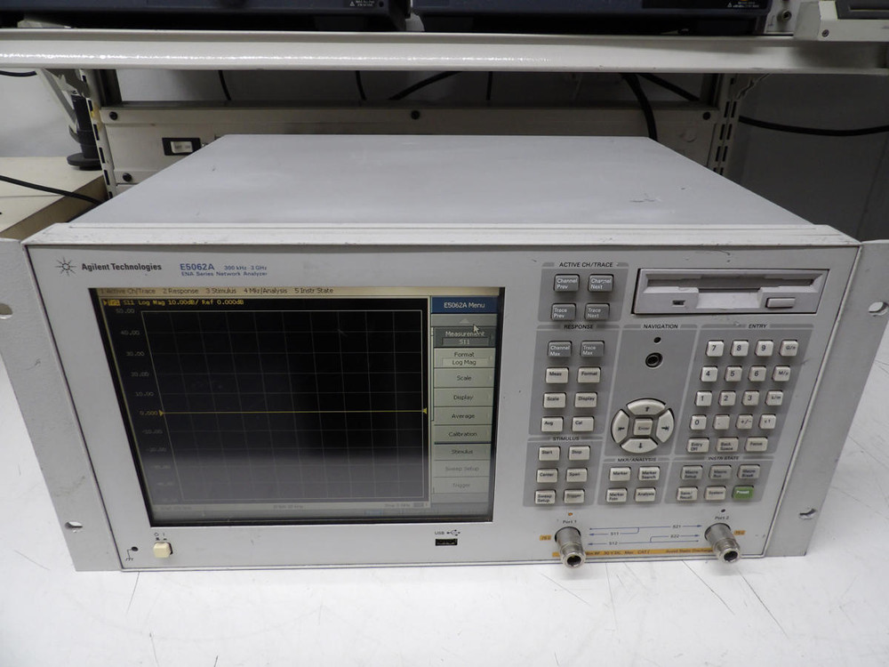Agilent  E5062A  ENA Series Network Analyzer 300 kHz-3GHz, op 015,275  For Sale