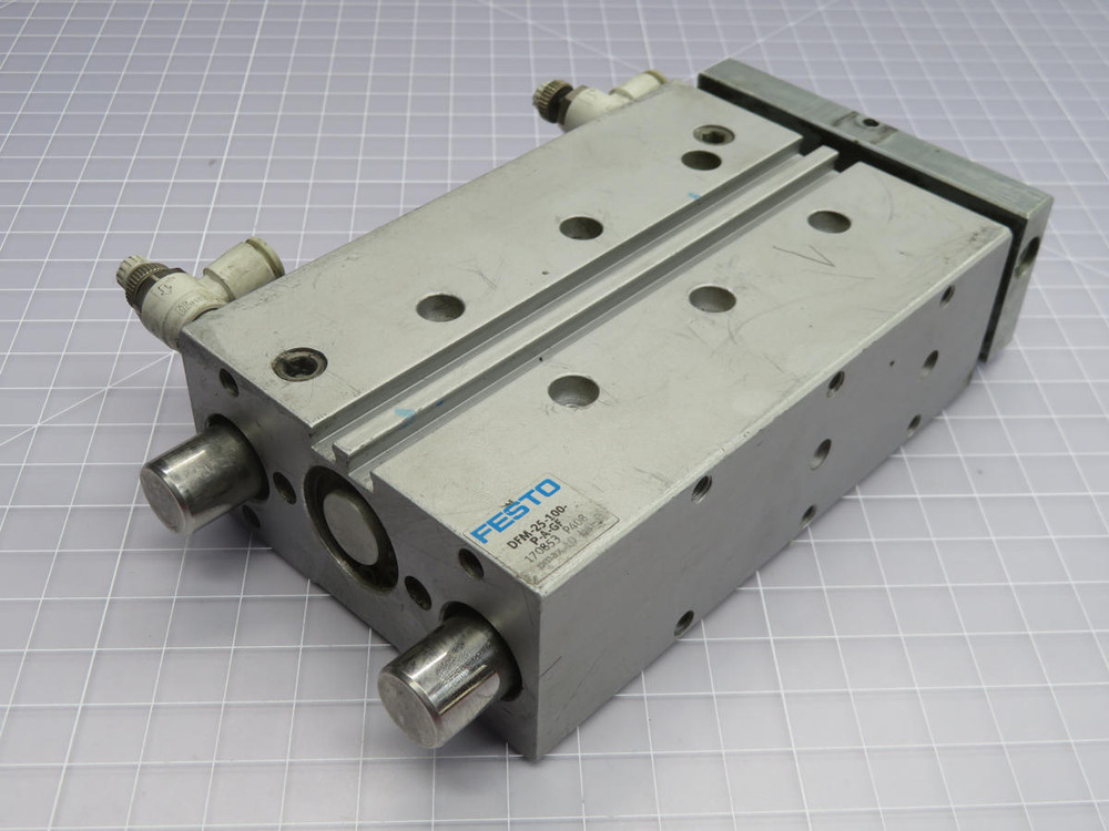 Festo  DFM-25-100-P-A-GF  Pneumatic Guided Cylinder   For Sale