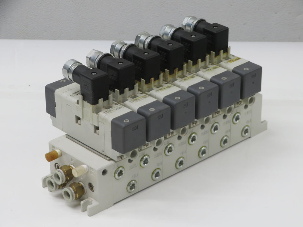 SMC  VQ7-6-FHG-D-3ZR  Solenoid Valve Assembly  For Sale