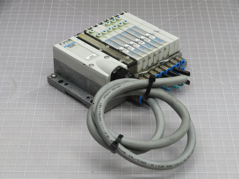 Festo  VMPA-KMS2-24-10-PUR  Pneumatic Valve Assy  For Sale