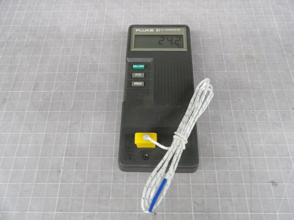 FLUKE 51 K/J THERMOMETER M4054